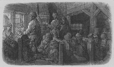 居酒屋 作： Gustave after Dore